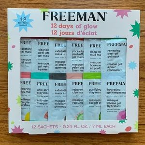 NIB 12 Days of Glow Face Masks